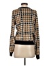 Who What Wear Houndstooth Brown Pullover Sweater Size S - photo 2