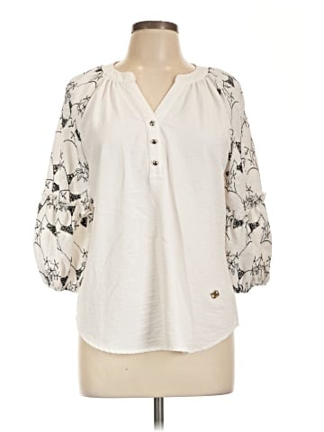 Adrienne Vittadini 3/4 Sleeve Blouse (view 1)