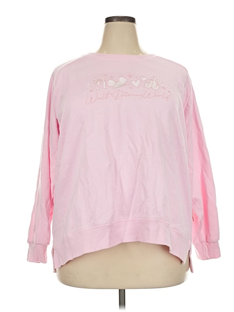 Pre-owned Disney Sweatshirt In Pink