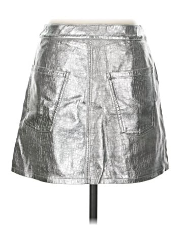Torn by Ronny Kobo Faux Leather Skirt (view 2)