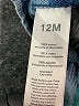 OshKosh B'gosh 100% Cotton Plaid Blue Long Sleeve Button-Down Shirt 9-12 MO / 12 MO - photo 4