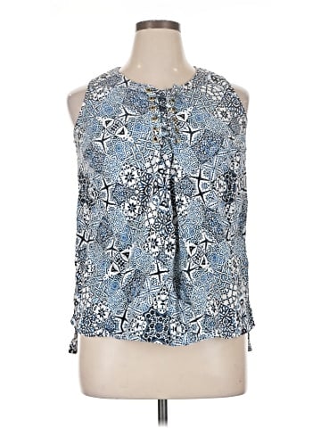 Jessica London Sleeveless Blouse (view 1)