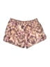 Isabel Marant 100% Recycled Polyester Animal Print Gold Pink Shorts Size Lg (3) - photo 2