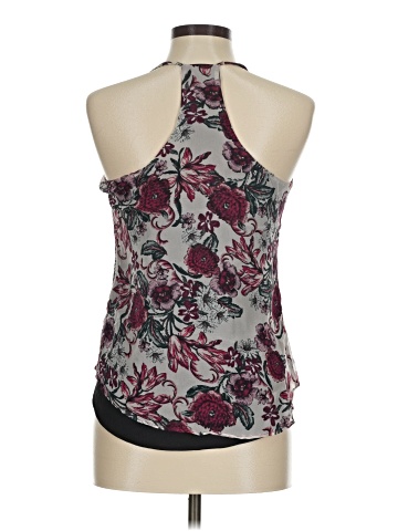 Lavender Brown Sleeveless Blouse (view 2)