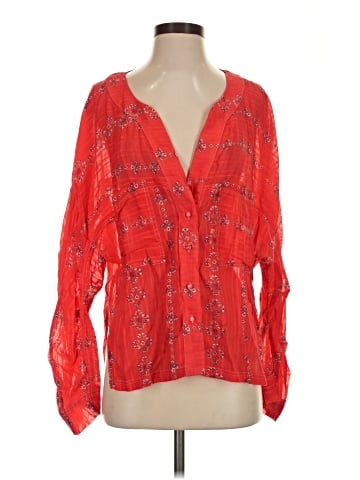 Intimately by Free People Long Sleeve Blouse (view 1)