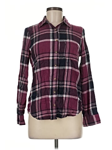 Aeropostale Long Sleeve Button-Down Shirt (view 1)