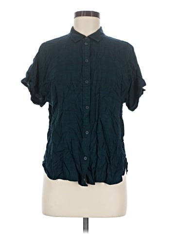 American Eagle Outfitters Short Sleeve Blouse (view 1)