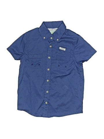 Ocean + Coast Short Sleeve Button-Down Shirt (view 1)