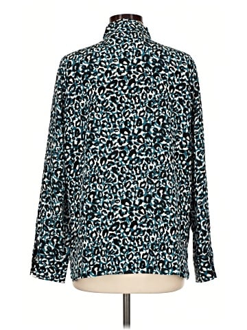 Pure Collection Long Sleeve Silk Top (view 2)