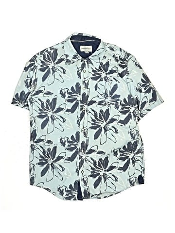 Distortion Short Sleeve Button-Down Shirt (view 1)