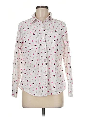 Christopher & Banks Long Sleeve Blouse (view 1)