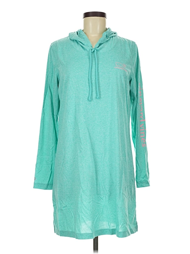 Pre-owned Vineyard Vines Performance Sweatshirt In Teal