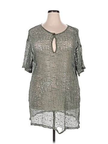 J Valdi Short Sleeve Blouse (view 1)