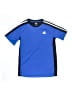 Adidas 100% Polyester Blue Active T-Shirt Size 14 - 16 - photo 1