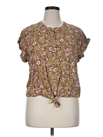 Jessica Simpson Short Sleeve Blouse (view 1)