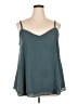 Torrid 100% Polyester Teal Sleeveless Blouse Size 2X Plus (2) - photo 1