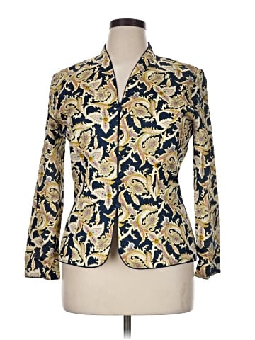 Adrianna Papell Silk Blazer (view 1)
