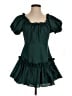 LoveShackFancy 100% Polyester Green Cocktail Dress Size 4 - photo 1