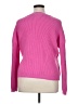 No Boundaries 100% Polyester Solid Pink Pullover Sweater Size XL - photo 2