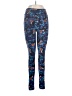 Lularoe Print Blue Leggings One size - photo 1
