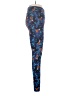 Lularoe Print Blue Leggings One size - photo 4
