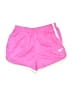 Reebok 100% Polyester Color Block Pink Athletic Shorts Size 7 - photo 1