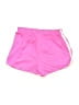Reebok 100% Polyester Color Block Pink Athletic Shorts Size 7 - photo 2