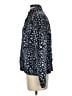 Bella Dahl Animal Print Blue Long Sleeve Blouse Size XS - photo 5