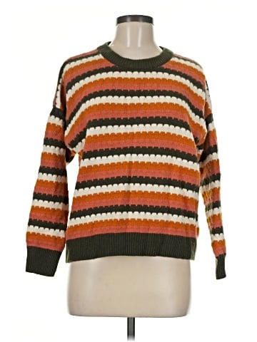 Madewell Striped Beacontree Pullover Sweater (view 1)