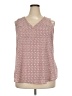 Tempted Hearts Pink Sleeveless Blouse Size 2X - photo 1