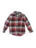 OshKosh B'gosh Plaid Red Long Sleeve Button-Down Shirt Size 3T - photo 1