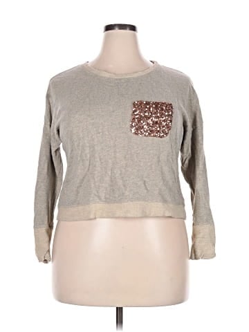 Xhilaration 3/4 Sleeve T-Shirt (view 1)