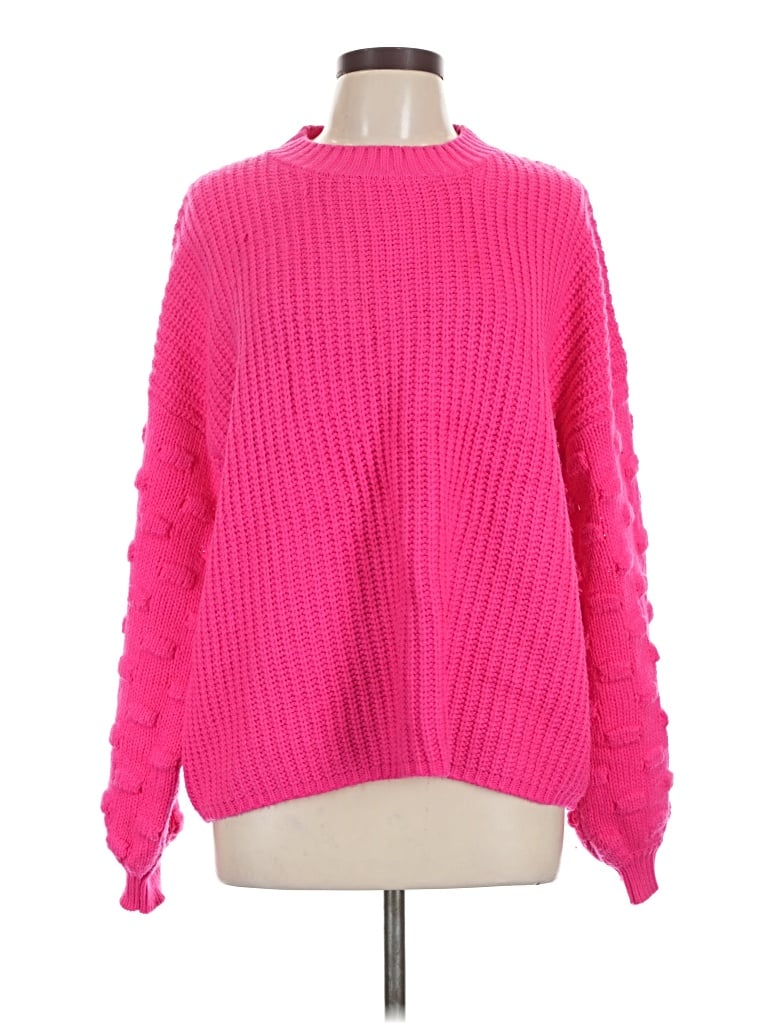 Pre-owned &merci Pullover Sweater In Pink