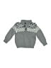 Baby Gap Outlet 100% Cotton Chevron-herringbone Gray Pullover Sweater Size 2 - photo 1