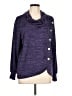 Notations Purple Long Sleeve Top Size L - photo 1