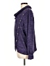 Notations Purple Long Sleeve Top Size L - photo 5