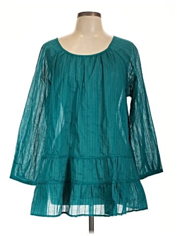 Ellos 3/4 Sleeve Blouse (view 1)