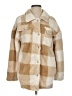 Charlotte Russe Plaid Ivory Coat Size S - photo 1