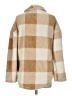 Charlotte Russe Plaid Ivory Coat Size S - photo 2