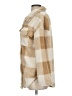 Charlotte Russe Plaid Ivory Coat Size S - photo 5