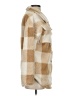 Charlotte Russe Plaid Ivory Coat Size S - photo 4