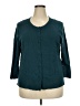 Grace Elements Teal Cardigan Size 2X - photo 1