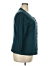 Grace Elements Teal Cardigan Size 2X - photo 4