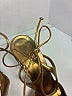 Gucci Gold Sandals Size 6 1/2 - photo 3