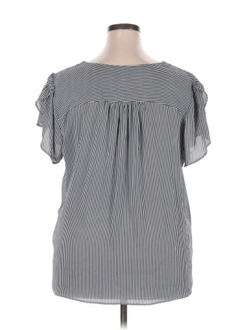 PREMISE Short Sleeve Blouse (view 2)