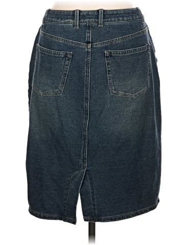Coldwater Creek Denim Skirt (view 2)