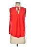 Merona 100% Polyester Red Sleeveless Blouse Size S - photo 1