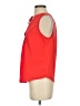 Merona 100% Polyester Red Sleeveless Blouse Size S - photo 5