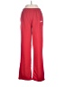 Asics 100% Polyester Red Active Pants Size M - photo 1