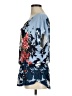 Cache 100% Rayon Blue Pullover Sweater Size M - photo 5
